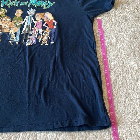 Rick and Morty blue t shirt size 2X - Picture 14 of 16